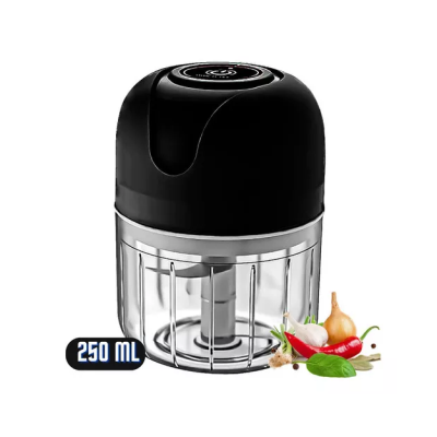 Mini Processador de Alimentos Elétrico EASE, Sem Fio, Recarregável USB, 250ml